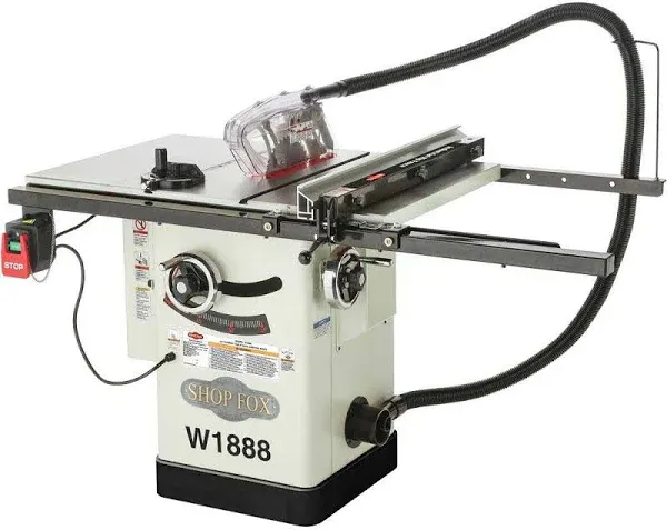 Shop Fox W1888 10-in Hybrid Table Saw