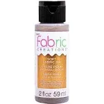 Plaid Fabric Creations Soft Fabric Ink - Metallic Bronze, 2 oz