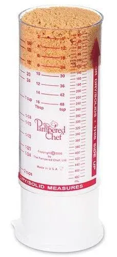 Pampered Chef #2225 Measure-All Measuring Cup - Dry &amp; Liquids - NIP