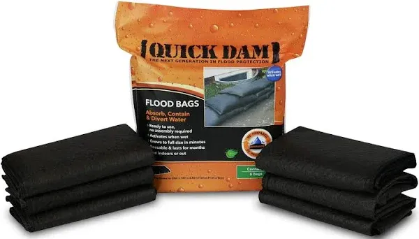 Quick Dam 12 in. x 24 in. Flood Bags