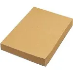 200 Pack Brown Craft Paper for DIY Projects, Classroom, Letter Size Kraft Paper Material Sheets, 130gsm (8.5 x 11 in)