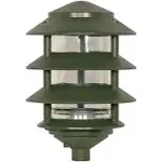 Nuvo Lighting 3-Tier Pathway Light, Green