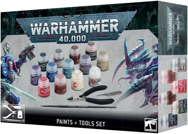 Games Workshop Warhammer 40k Citadel Paint and Tool Set