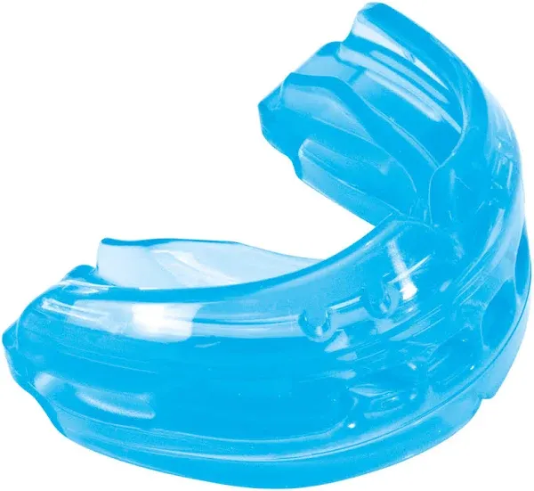 Shock Doctor Mouth Guard for Braces for Sports, Orthodontic Mouth Guard for Braces, Upper & Lower Mouthguard, Mouth Guard for Lacrosse, Hockey, Baseball, Football, Braces Mouth Guard