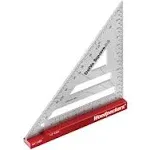 Woodpeckers Delve Square, 10-in-1 Woodworking Layout Tool, 3.5 & 6 Inch Set, Aluminum, Feature Packed Carpenter Square