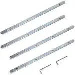 71358-P2 Track Saw Guide Rail Connector Set for Festool, Makita, DeWalt, and ...