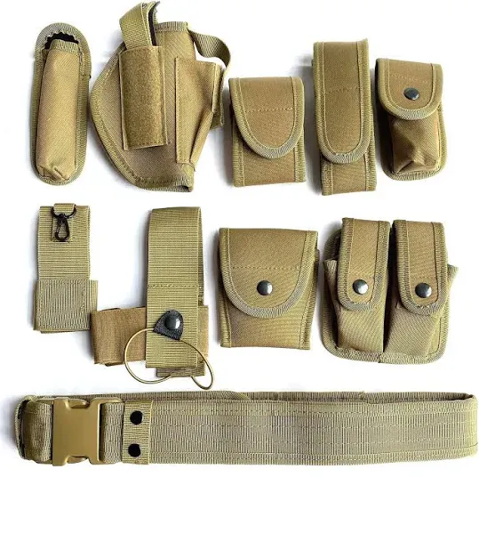 Law Enforcement Modular Equipment System Security Guard Military Tactical Duty Utility Versatile Battle Work Hunting Belt