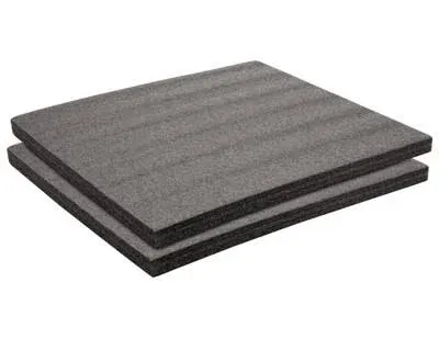 2-Pack Customizable Polyethylene Foam for Packing and Crafts (18X16X2 In)