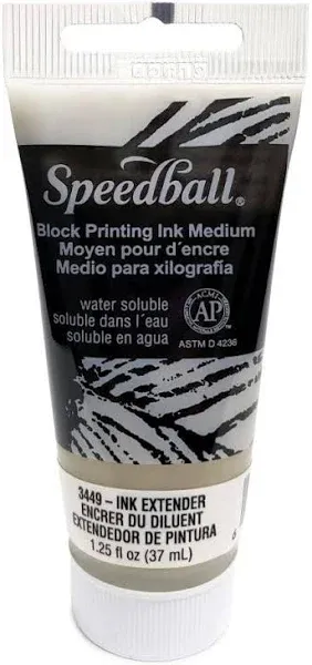 Speedball Water Soluble Block Printing Ink Extender 1.25 oz