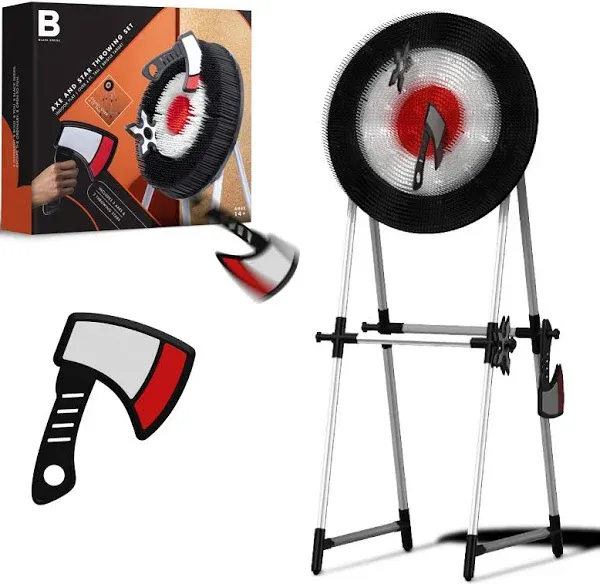 Black Series Axe Throwing Target Set