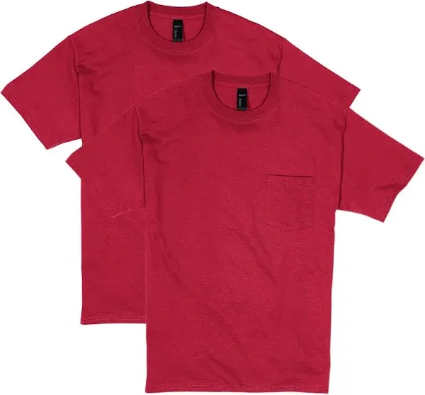 Men's Hanes Unisex Adult Beefy-T Short Sleeve T-Shirt with Pocket