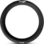 Yes4All Power Ring 10lbs, Weight Ring, Weighted Circle, A. Black - 10lb 