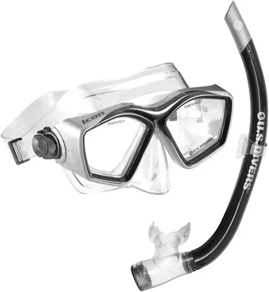 OutdoorMaster Snorkel Gear Snorkel Mask Set