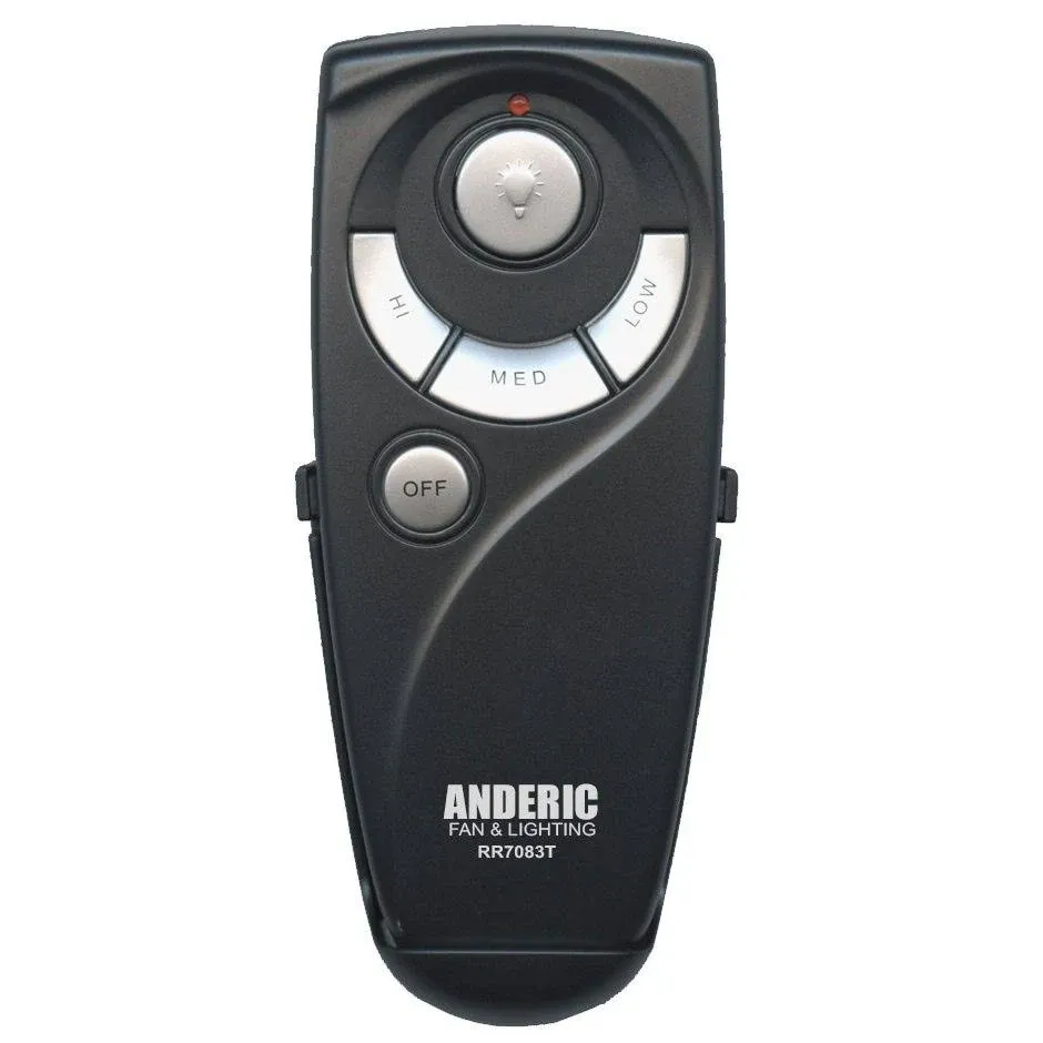 Anderic Uc7083t CHQ7083T for Hampton Bay Ceiling Fan Remote Control