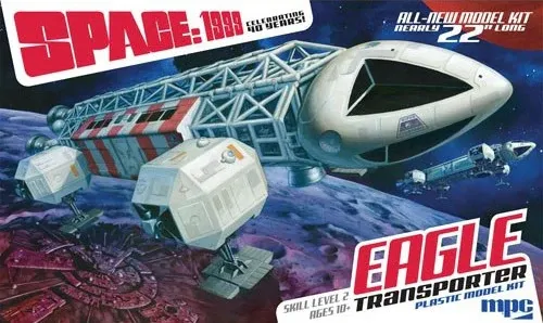 MPC825 Round 2 MPC Space 1999 - Eagle Transporter 1:48 Scale Model Kit