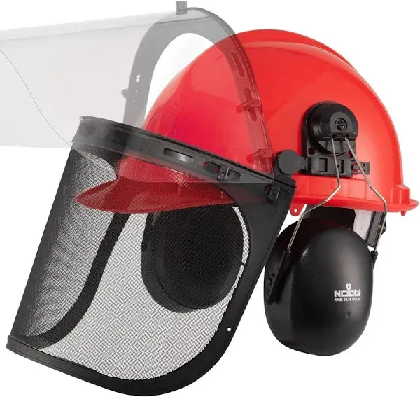 Industrial Chainsaw Helmet - Multi-Purpose - Ear Protection - Face Shield