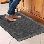  Kitchen Mat and Rugs Cushioned Anti Fatigue Floor Mat,Thick Non 17.3&#034;x28&#034; Grey