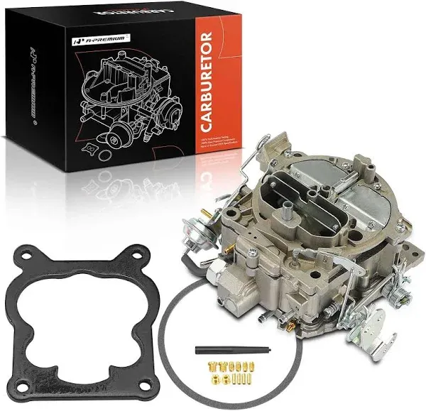 LOREADA Rochester Quadrajet Carburetor 4 Barrel for Chevy 350 327 396 400 402 427 454 Engines Car and Chevrolet GMC Trucks at MechanicSurplus.com