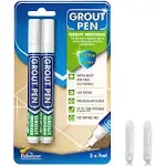 Grout Pen White Tile Grout Paint Marker: Waterproof Tile Grout Colorant and