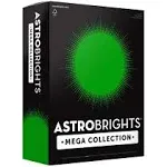 Astrobrights Mega Collection, Colored Paper, Ultra Green, 625 (91677). New