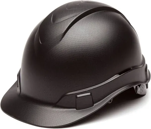 Custom Pyramex Ridgeline Vented Cap Style Hard Hat 4-Point Ratchet Suspension