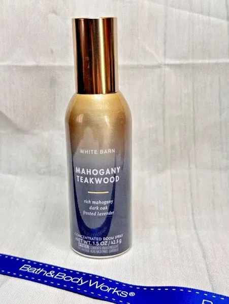 *NEW* MAHOGANY TEAKWOOD ~ ROOM SPRAY  ~ Bath &amp; Body Works ~ SHIPS FREE!