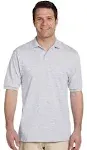 Jerzees Men's Short Sleeve Polo Shirts, SpotShield Stain Resistant, Sizes S-5x