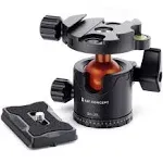 K&amp;F Concept Pro 360° Ball Head With Quick Release Plate and Levels for Tripod US