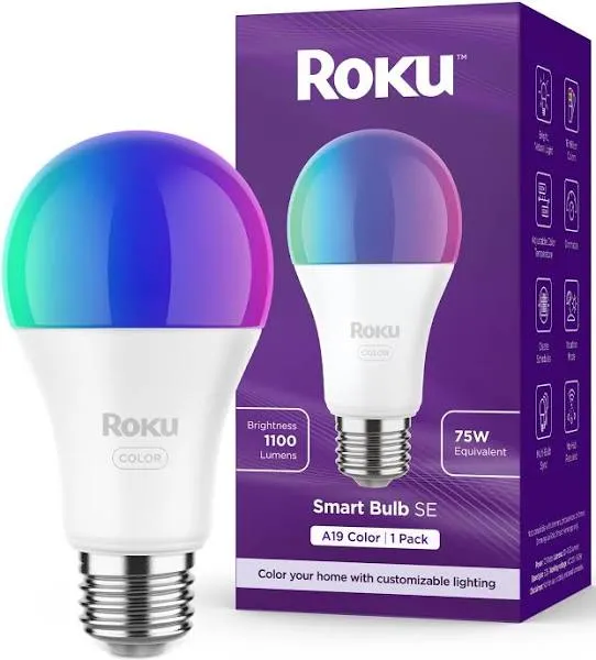 Roku Smart Bulb SE Color 2-Pack