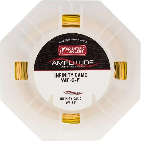 Scientific Anglers Textured Amplitude Infinity Fresh Fly Line WF-8F -FREE SHIP! 