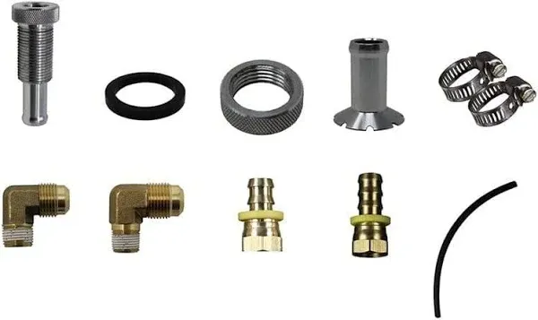 FASS Diesel Fuel Systems Diesel Fuel Bulkhead and Viton Suction Tube Kit