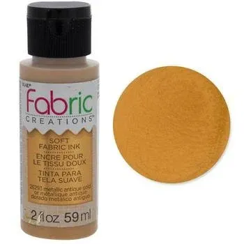 Fabric Creations Soft Fabric Ink Metallic Paint