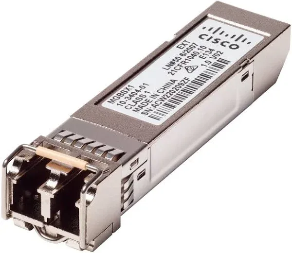 New Cisco MGBSX1 1000BASE-SX SFP Mini GBIC Transceiver Version 2 New Sealed