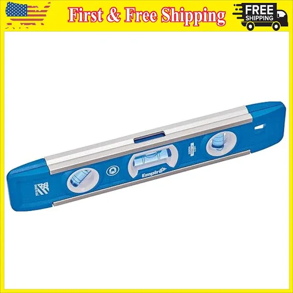 Empire Blue Heavy-Duty Magnetic Aluminum Torpedo Level