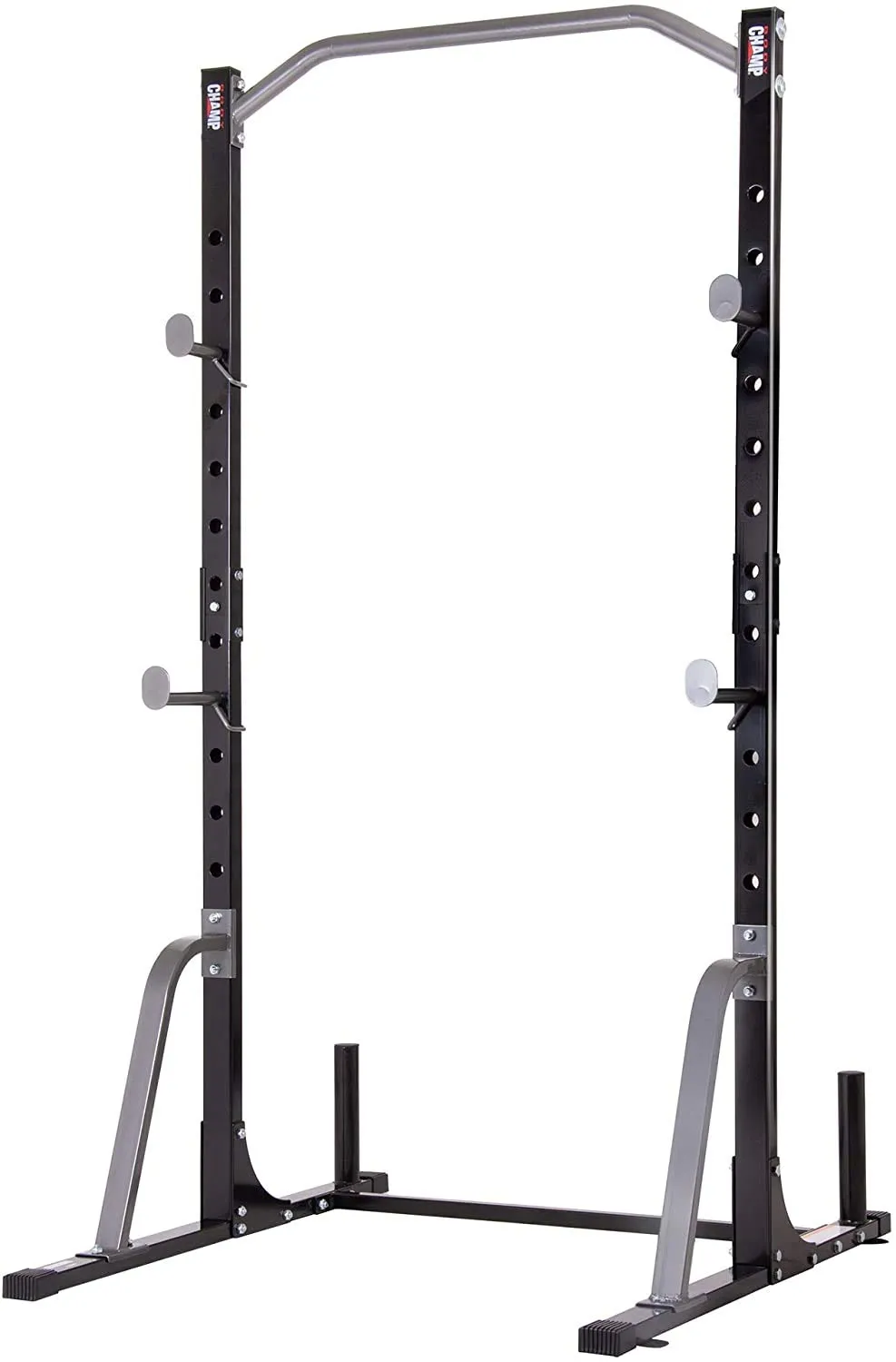 Body Champ Power Rack System with Olympic Weight Plate Storage PBC530