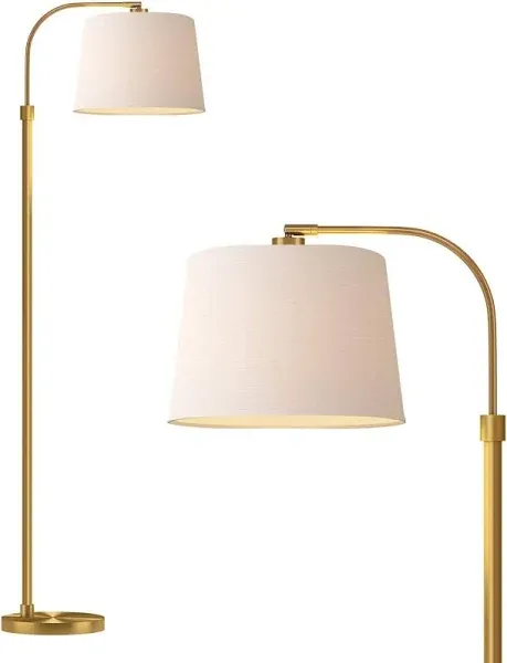 Oneach 62&#034; Gold Floor Lamp for Living Rooms Tall Arc Standing Lamps for Bedro...