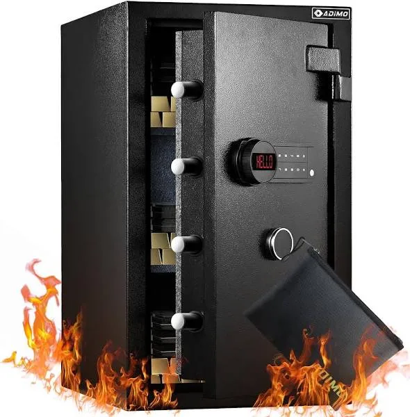 ADIMO Heavy Duty Large Fireproof Safe Box