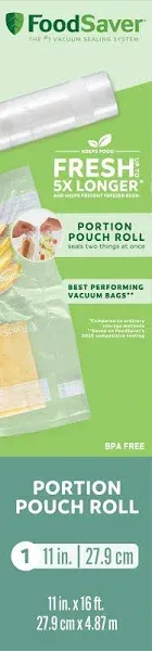 FoodSaver Portion Pouch Vacuum-Seal Roll