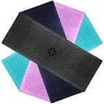 Clever Yoga Non Slip Yoga Mat Towel with Unique Silicone Design