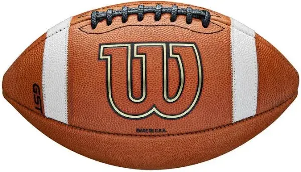 Wilson GST NCAA Leather Game Football