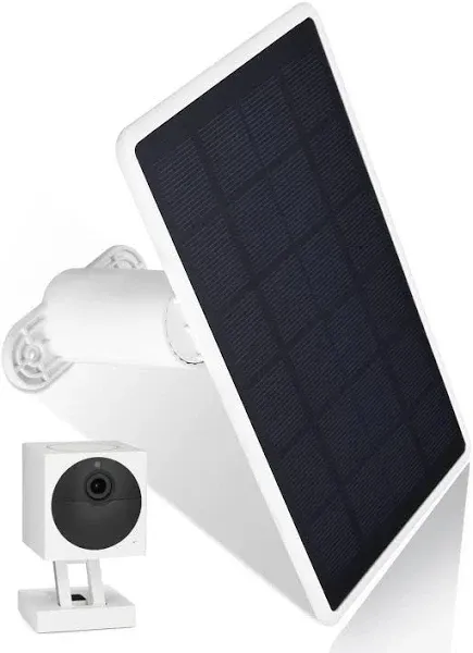 Wasserstein Solar Panel for Wyze Cam Outdoor and Wyze Battery Cam Pro