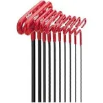 Eklind 53610 10 Piece T-Handle Hex Key Set