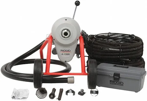 Ridgid Sectional Drain Cleaning Machine Kit