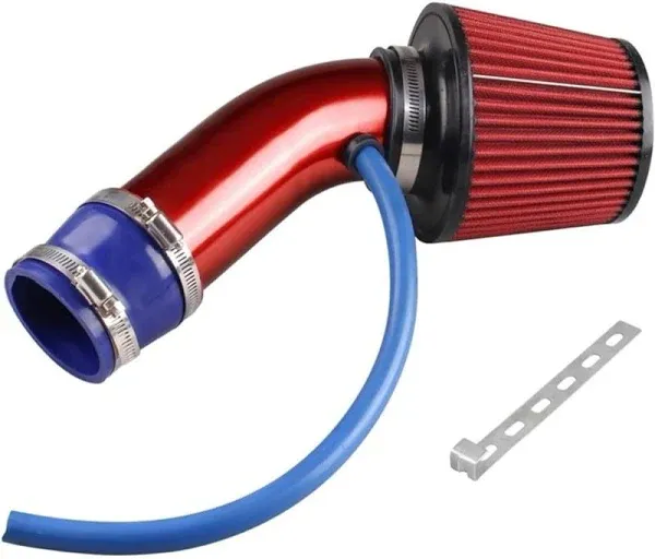 Sporacingrts Cold Air Intake Pipe 76mm 3 Inch Universal PerCompatible Withmance Car Cold Air Intake Turbo Filter Aluminum Automotive Air Filter