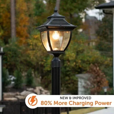 Gama Sonic Pagoda Bulb Solar Lamp