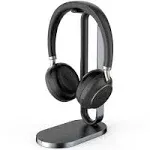 Yealink BH76 Teams Headset with Charging Stand in Black USB-A 1208625