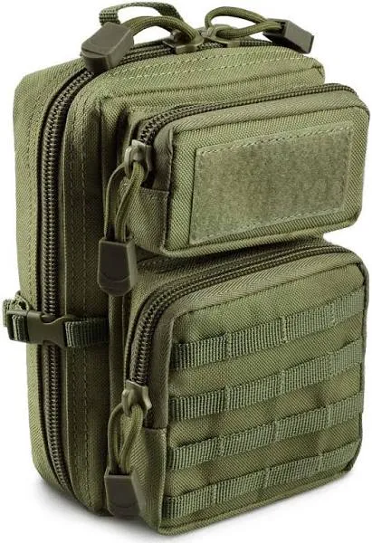 Tactical Molle Utility Pouch, EDC Tool/Tactical Phone, Mini Waist Pouches Med...