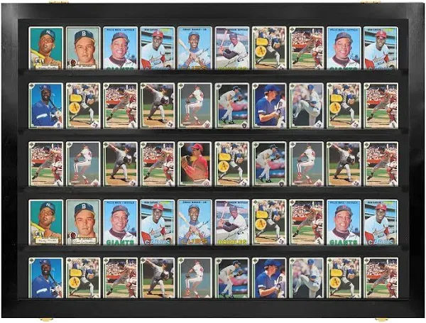 50 Ungraded Card Display