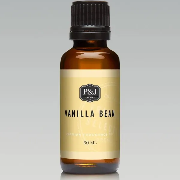 P&amp;J Fragrance Oil - Vanilla 30ml - Candle Scents, Soap Making, Diffuser Oil, ...