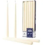 Unscented Taper Candles, Elegant Premium Quality, Dripless &amp; Smokeless, Hand-...